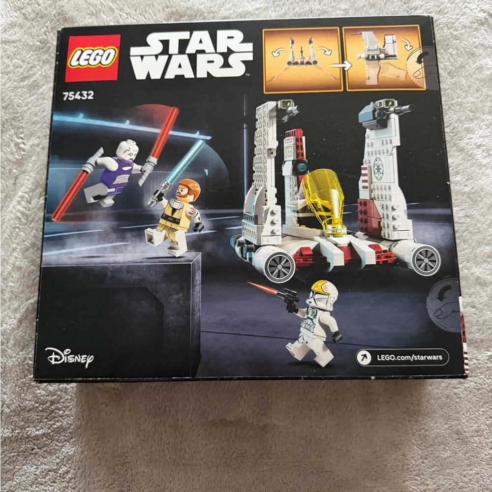 LEGO Star Wars White and Red Spacecraft Set